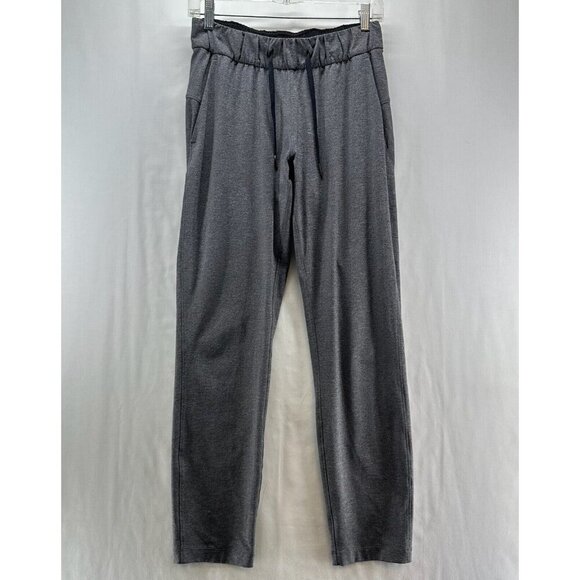 Lululemon Pants Womens Size 4 On The Fly 28" Full-On Luxtreme Athletic Gray - Picture 1 of 11